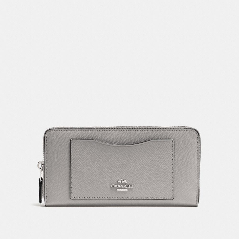 $62.5 ACCORDION ZIP WALLET COACH F54007 GREY BIRCH/SILVER | ACCESSORIES - WALLETS - WWW ...