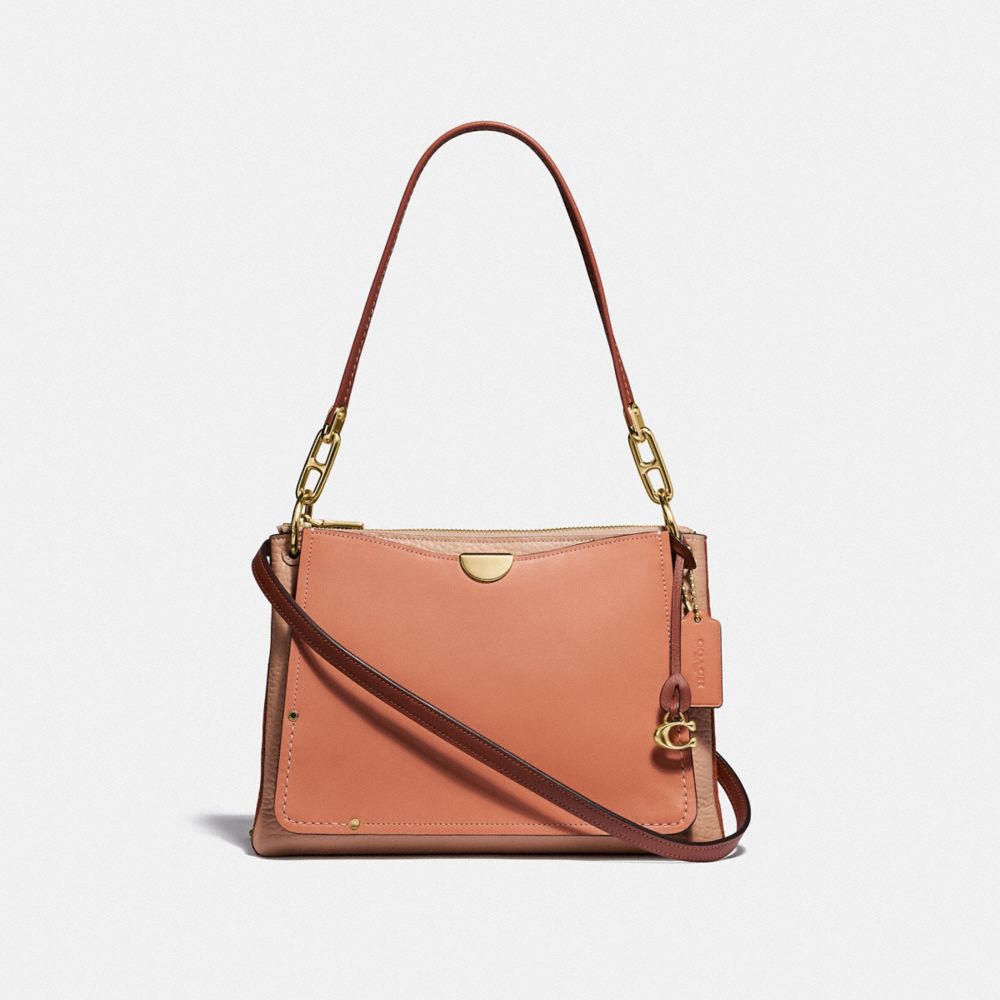 DREAMER SHOULDER BAG IN COLORBLOCK - GD/SUNRISE MULTI - COACH F54163