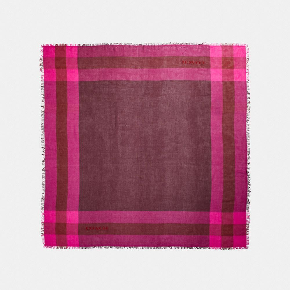 WINDOWPANE CHALLIS - F54253 - PLUM