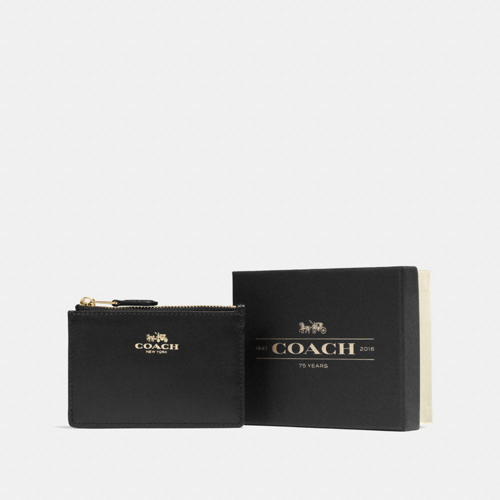 COACH F54439 Boxed Mini Skinny Id Case LI/BLACK