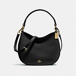 COACH F54446 - MAE CROSSBODY BLACK/LIGHT GOLD