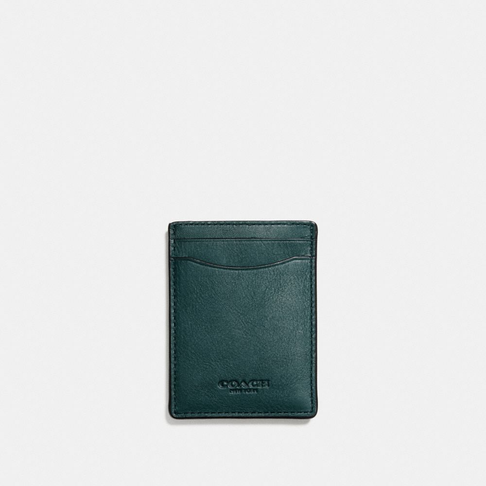 COACH F54466 - 3-IN-1 CARD CASE FOREST