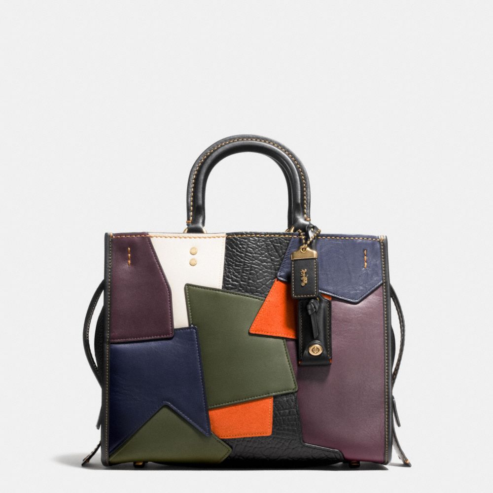 ROGUE WITH PATCHWORK - OL/BLACK MULTI - COACH F54552