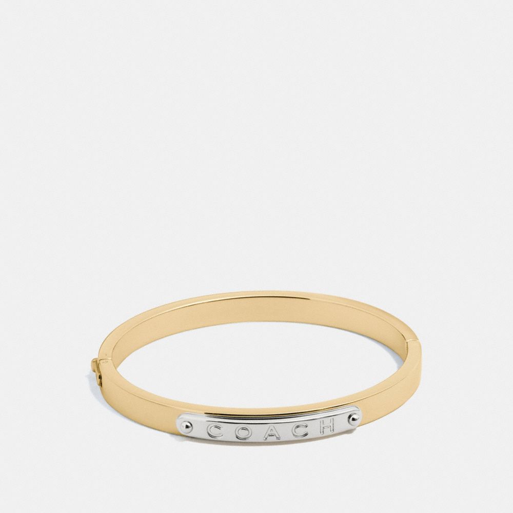 HINGED BANGLE - f54565 - GOLD