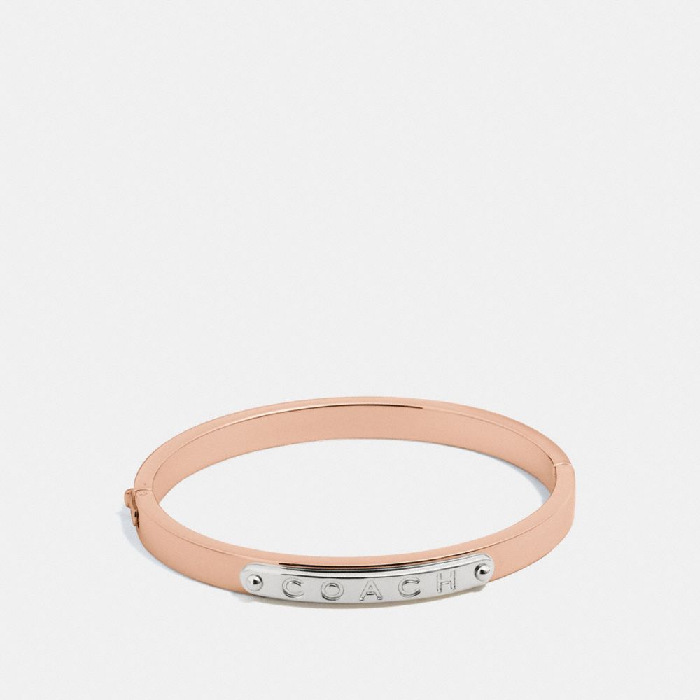 COACH F54565 - HINGED BANGLE ROSEGOLD