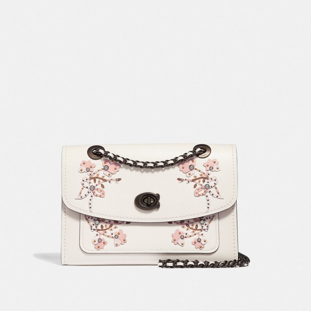 PARKER WITH FLORAL EMBROIDERY - F54620 - V5/CHALK