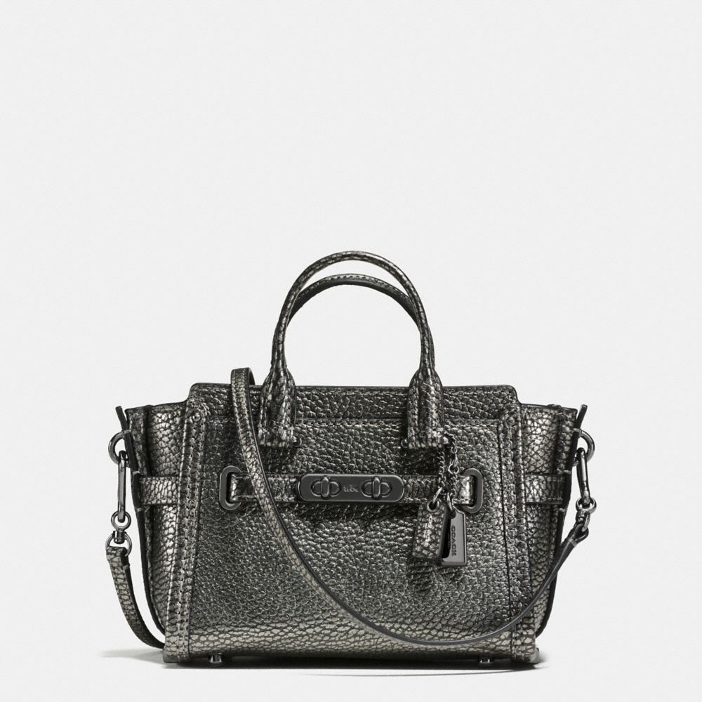 COACH SWAGGER 15 - f54625 - GUNMETAL/DARK GUNMETAL