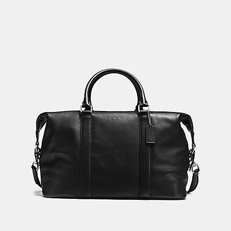 COACH VOYAGER BAG IN SPORT CALF LEATHER - BLACK - f54765