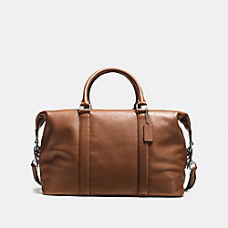 VOYAGER BAG IN SPORT CALF LEATHER - DARK SADDLE - COACH F54765