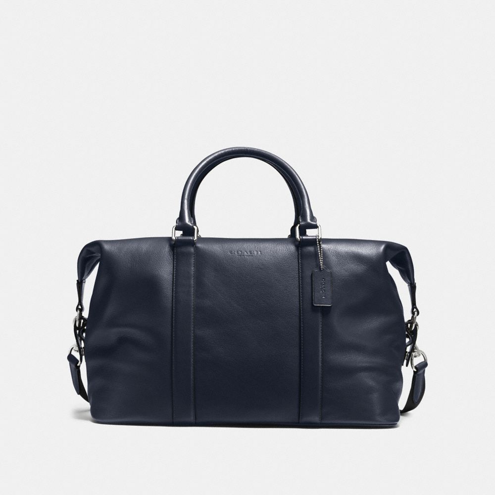 COACH F54765 VOYAGER BAG IN SPORT CALF LEATHER MIDNIGHT