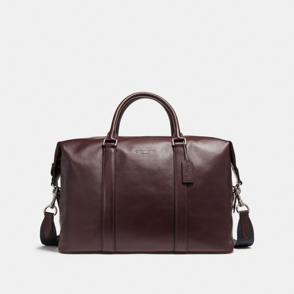 COACH F54765 Voyager Bag NICKEL/OXBLOOD