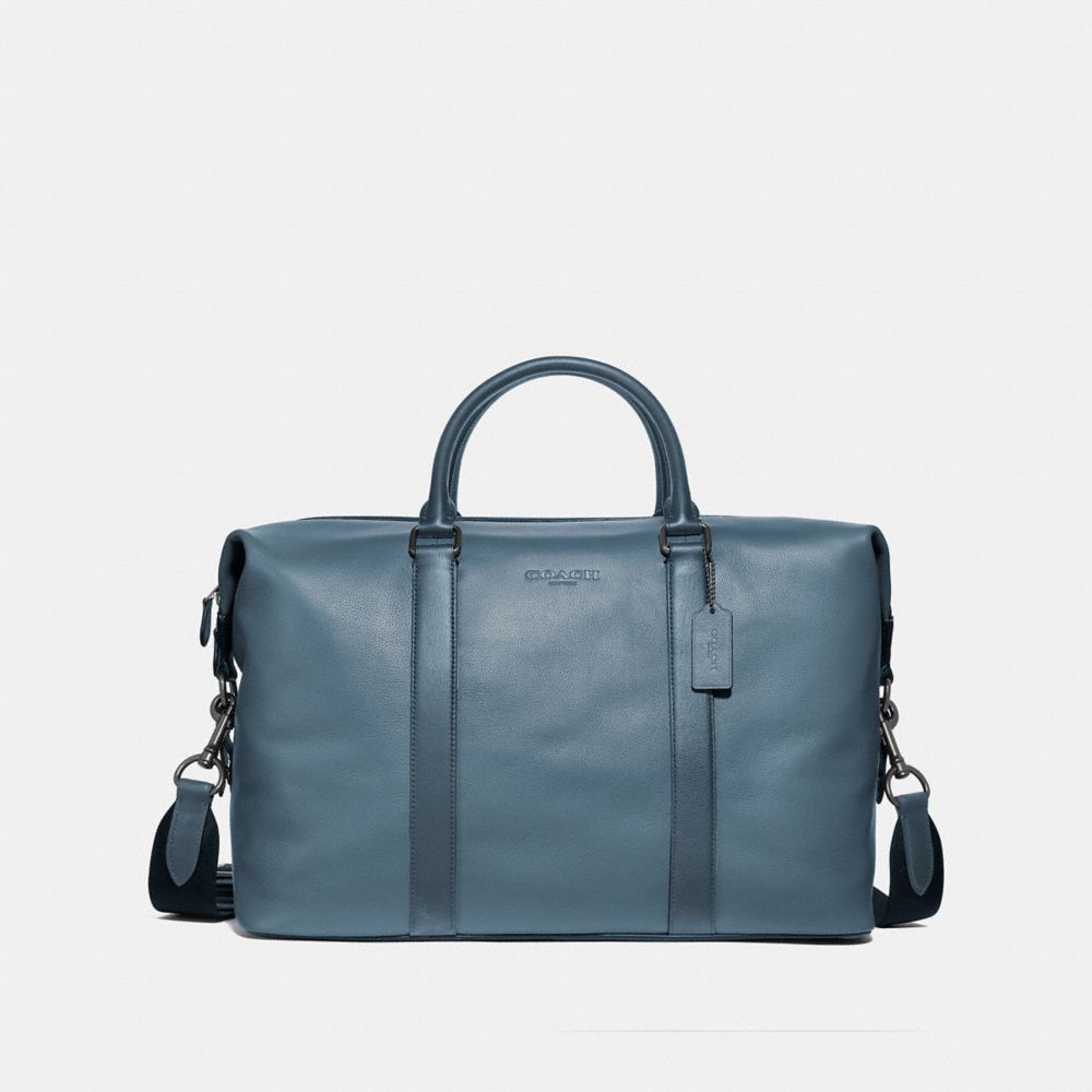 VOYAGER BAG - F54765 - DENIM/BLACK ANTIQUE NICKEL