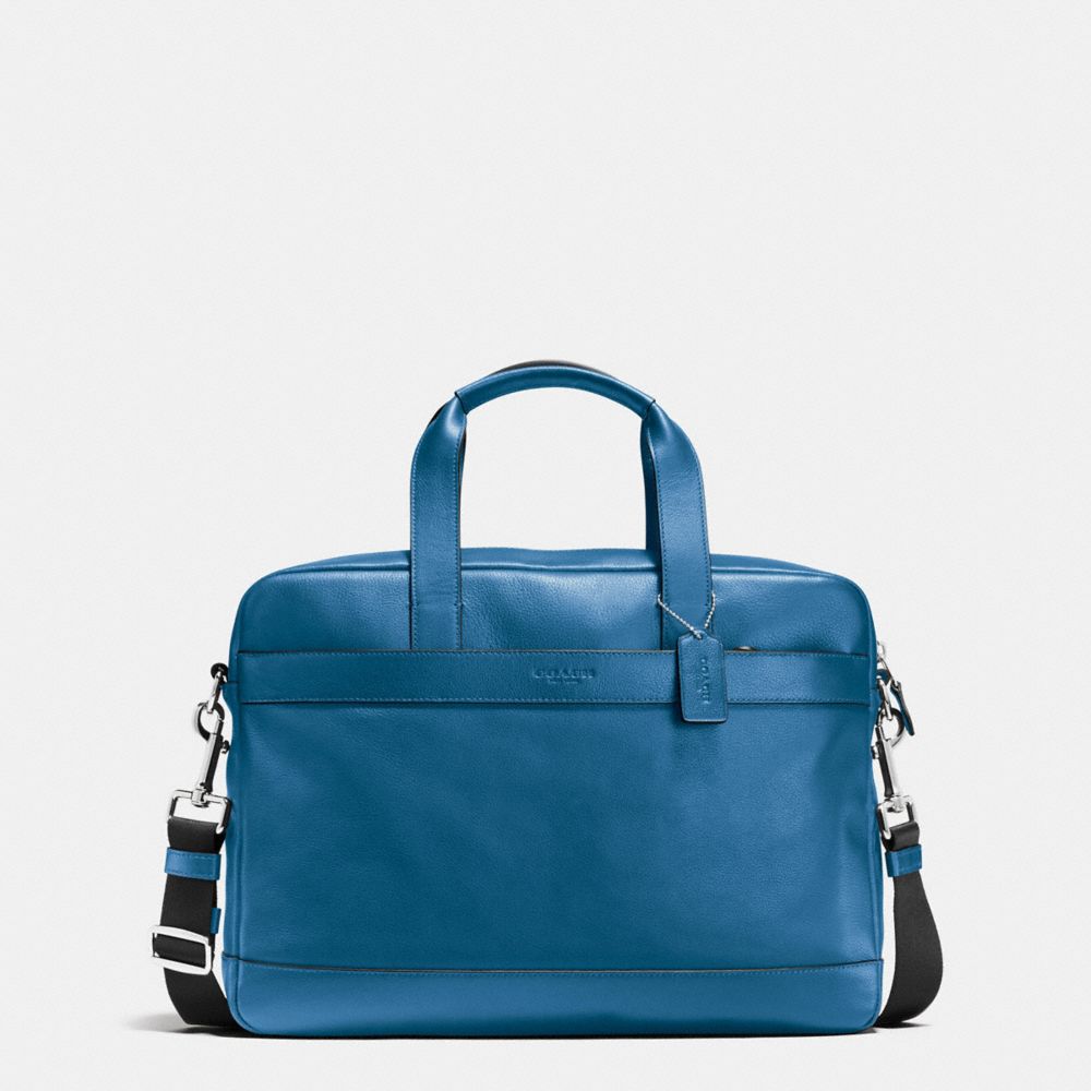 COACH HAMILTON BAG IN SMOOTH LEATHER - DENIM - F54801