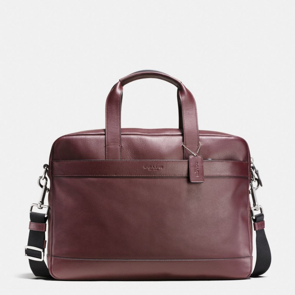 COACH F54801 Hamilton Bag In Smooth Leather OXBLOOD