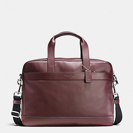 COACH HAMILTON BAG IN SMOOTH LEATHER - OXBLOOD - f54801