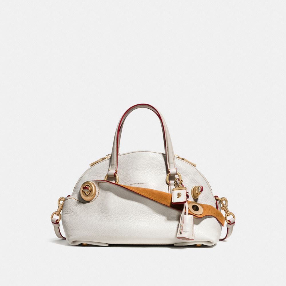 COACH OUTLAW SATCHEL 36 - CHALK/OLD BRASS - f55021