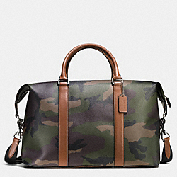 COACH F55035 Voyager Bag In Printed Coated Canvas GREEN CAMO