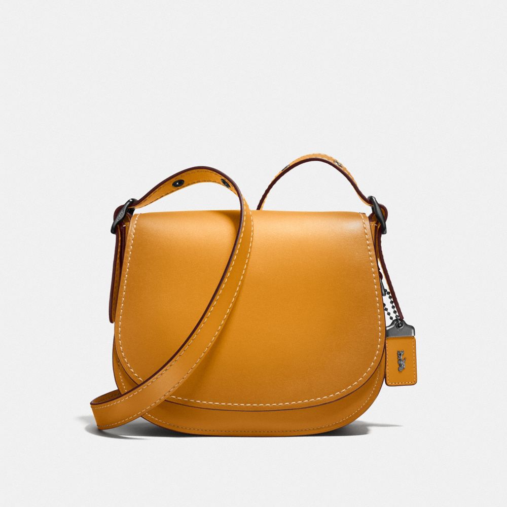 SADDLE 23 - GOLDENROD/BLACK COPPER - COACH F55036