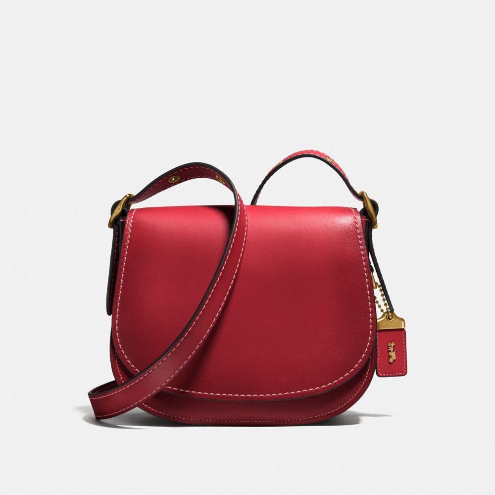 COACH F55036 - SADDLE 23 OL/WASHED RED