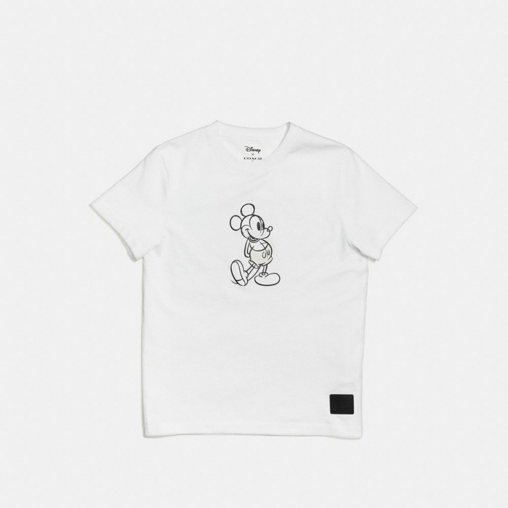 MICKEY T-SHIRT - WHITE - COACH F55146