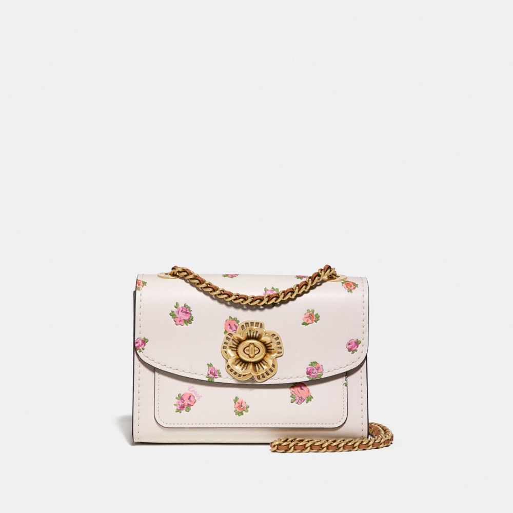 COACH F55178 PARKER 18 WITH MINI VINTAGE ROSE PRINT B4/CHALK-MULTI