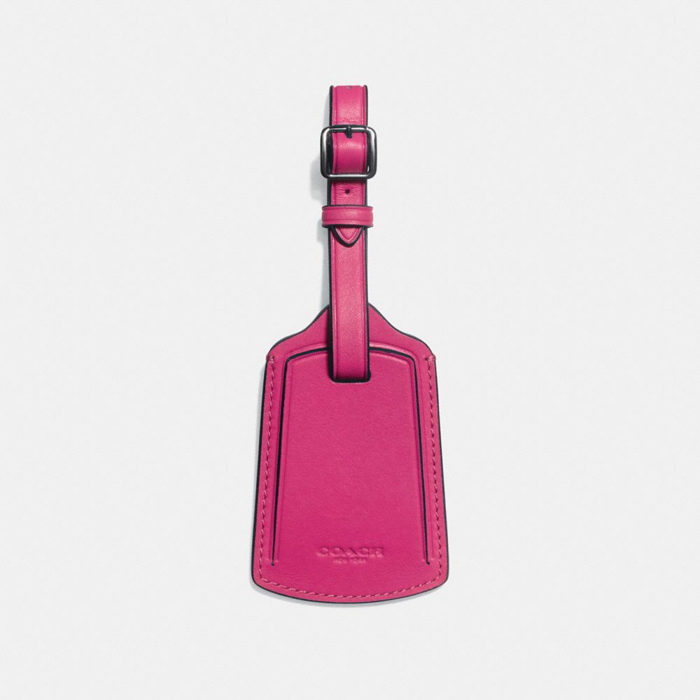 LUGGAGE TAG - CERISE - COACH F55467