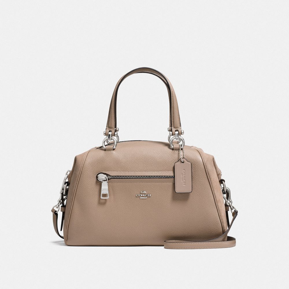 PRIMROSE SATCHEL - SV/STONE - COACH F55532