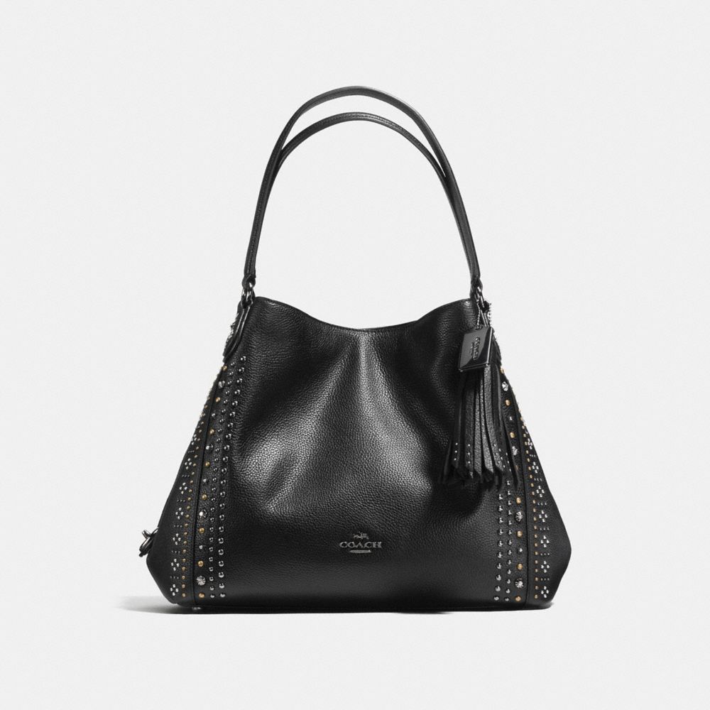 coach edie 31 rivets
