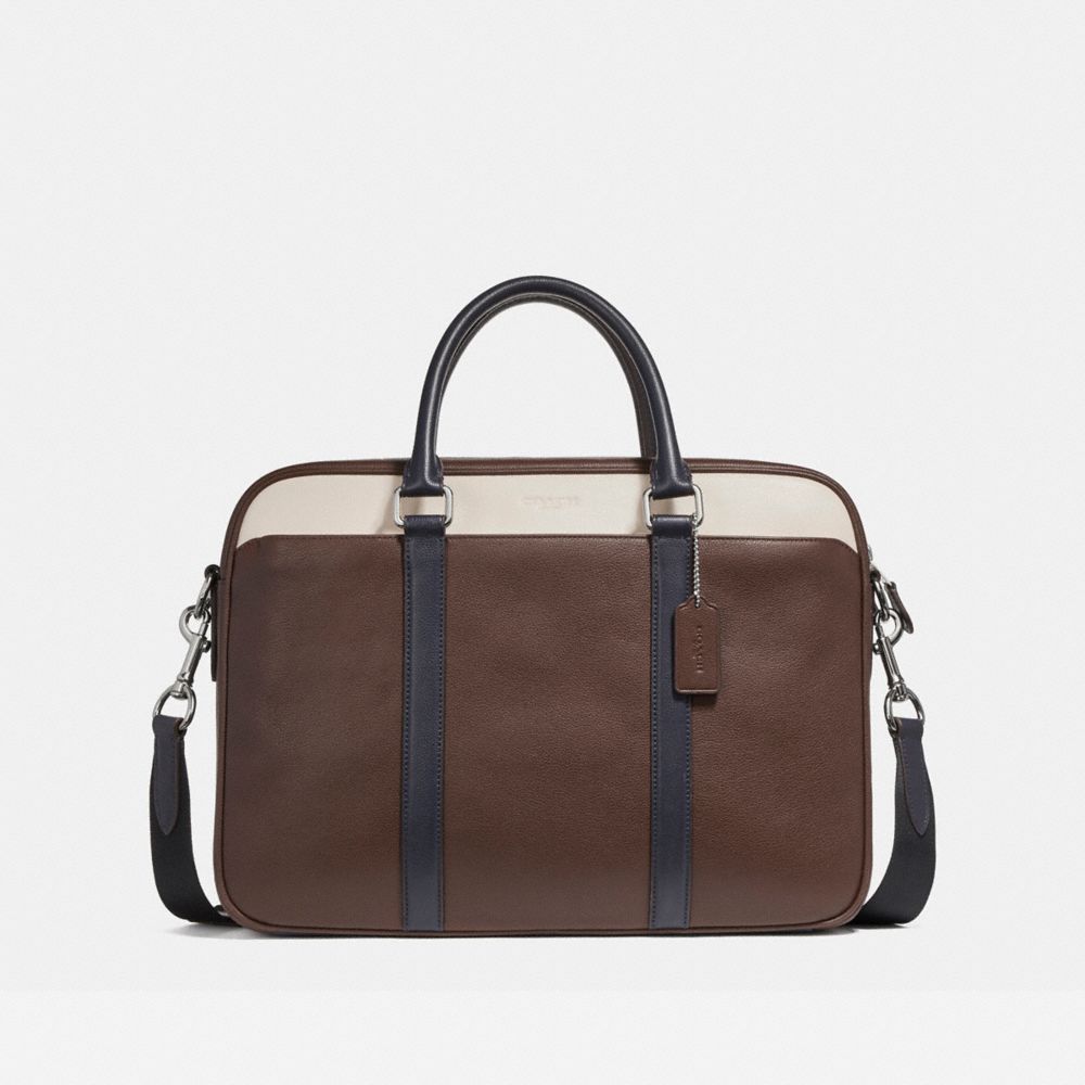 COACH PERRY SLIM BRIEF IN COLORBLOCK - NIN05 - f56018