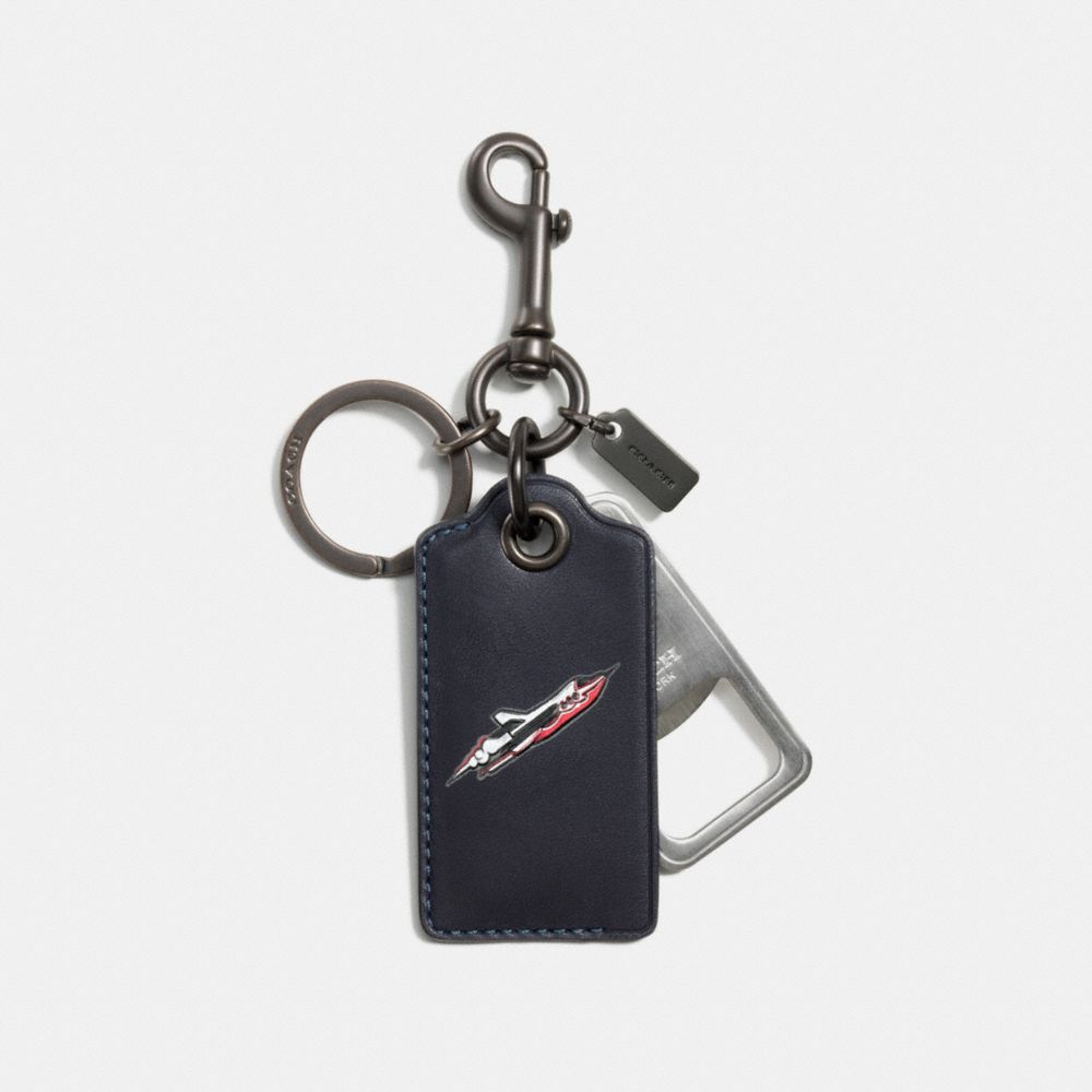 COACH F56145 - ROCKET SHIP BOTTLE OPENER NAVY