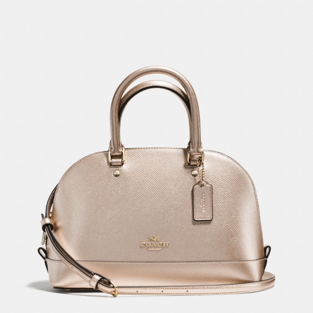 Coach Mini Sierra Satchel in Crossgrain Leather