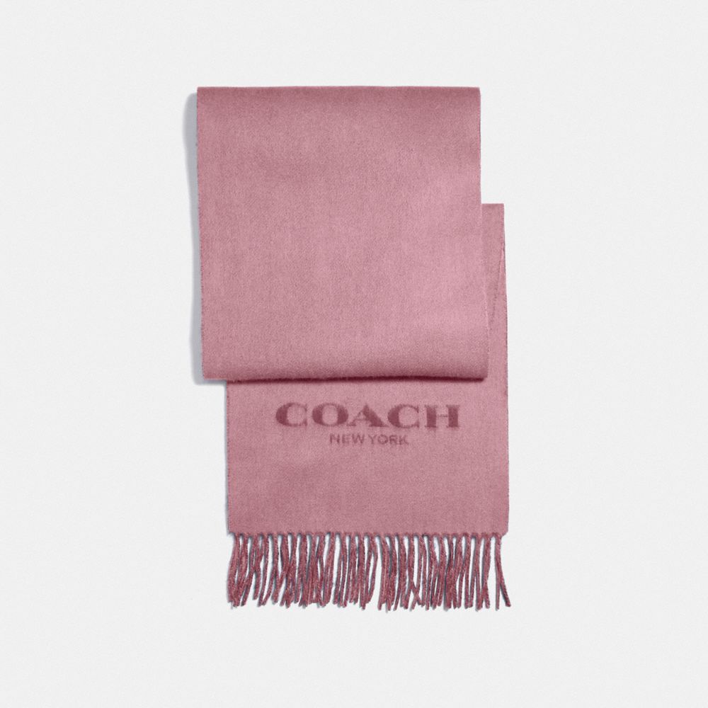 DOUBLE FACED MUFFLER - PINK PETAL - COACH F56209