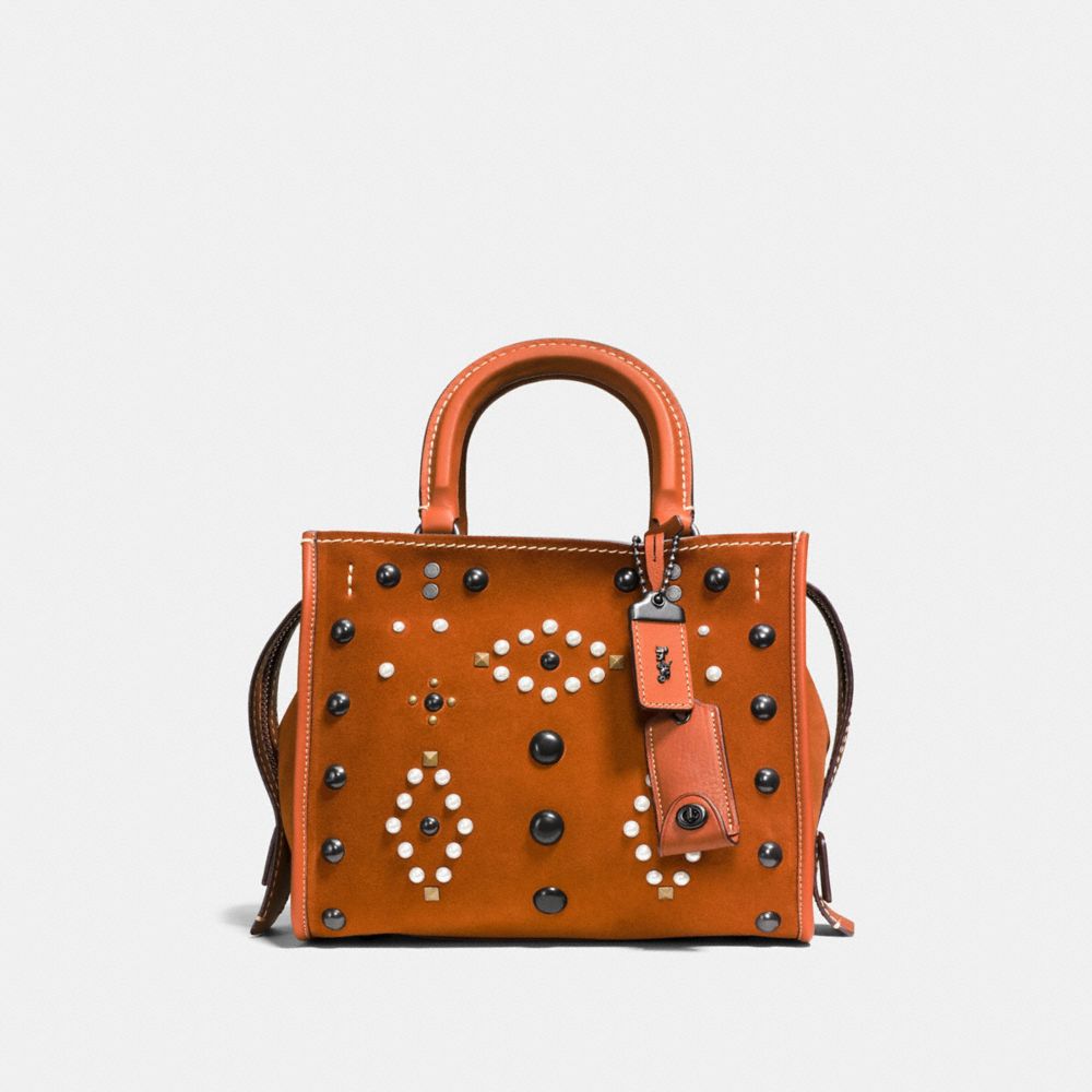COACH F56623 - ROGUE 25 WITH WESTERN RIVETS BP/GINGER
