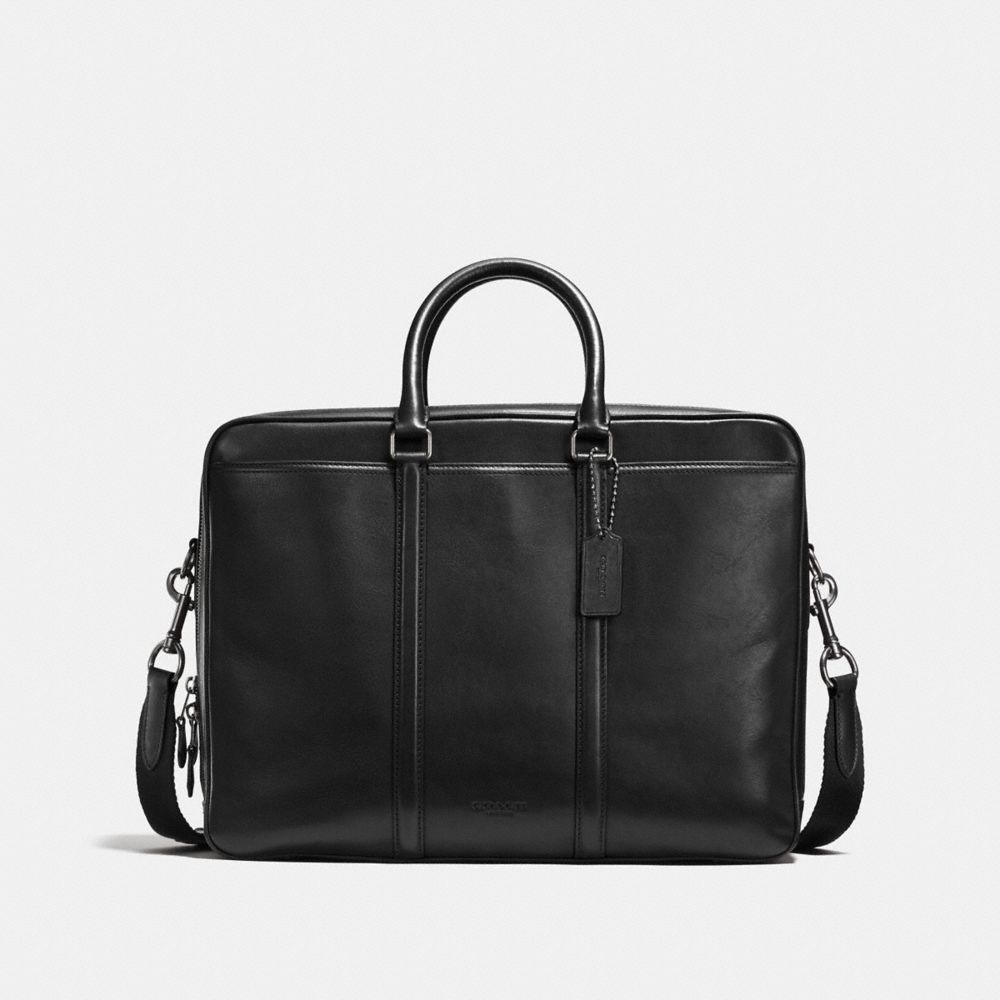 METROPOLITAN COMMUTER - BLACK/BLACK ANTIQUE NICKEL - COACH F56658