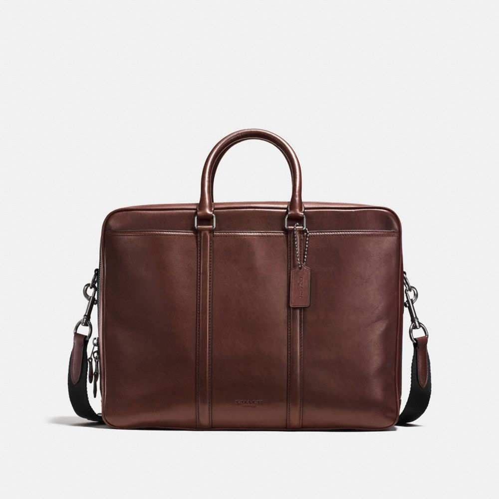 METROPOLITAN COMMUTER - MAHOGANY/BLACK ANTIQUE NICKEL - COACH F56658