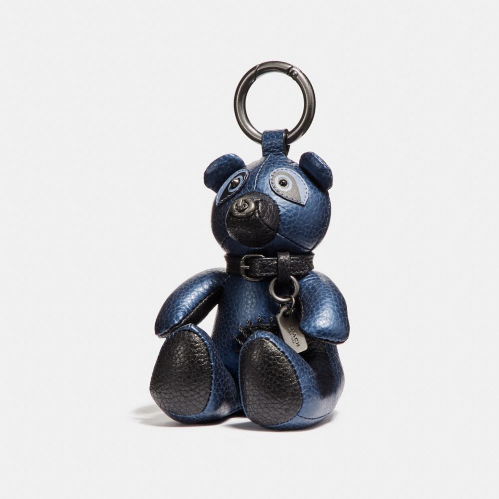 COACH ACE BEAR BAG CHARM - BKECK - f56743