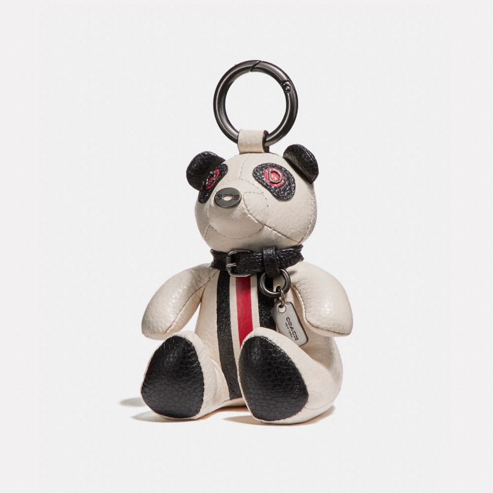 COACH®  Bear Bag Charm With Floral Cluster Print