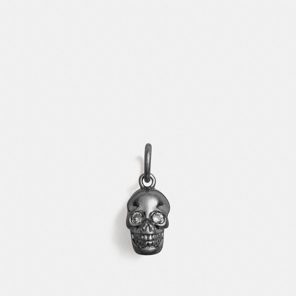 COACH SKULL CHARM - BLACK/BLACK - f56771