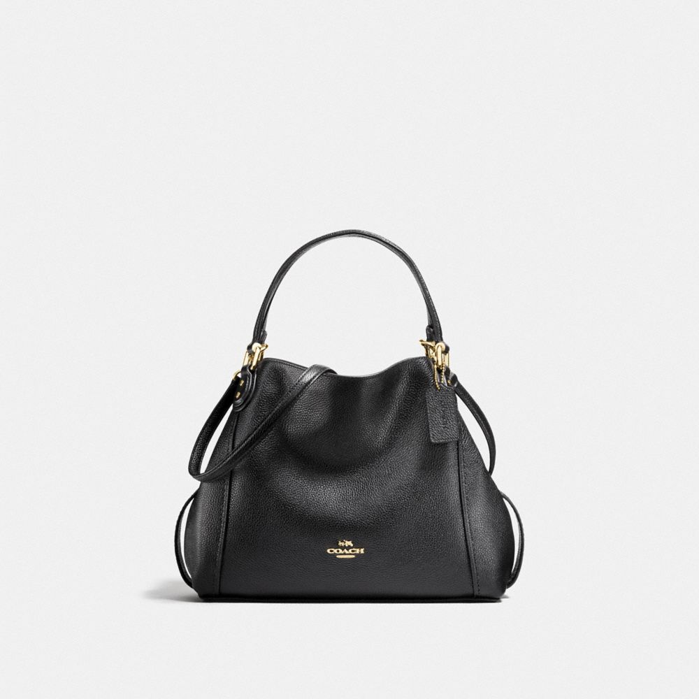 COACH EDIE SHOULDER BAG 28 - LI/BLACK - F57124