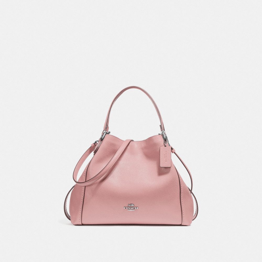 COACH EDIE SHOULDER BAG 28 - SV/BLOSSOM - F57124