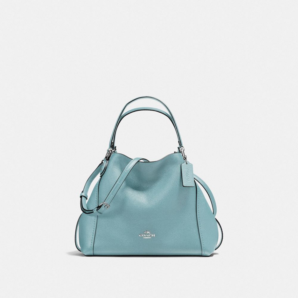 COACH EDIE SHOULDER BAG 28 - CLOUD/SILVER - f57124