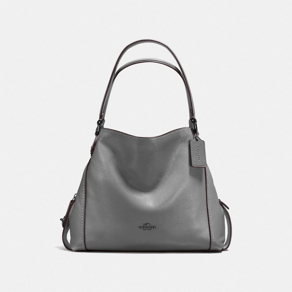 EDIE SHOULDER BAG 31 - F57125 - DK/HEATHER GREY