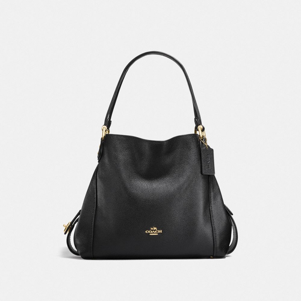 EDIE SHOULDER BAG 31 - LI/BLACK - COACH F57125