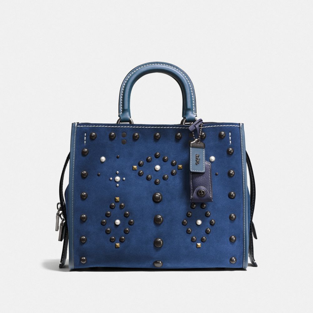 COACH F57163 ROGUE WITH WESTERN RIVETS BP/DENIM