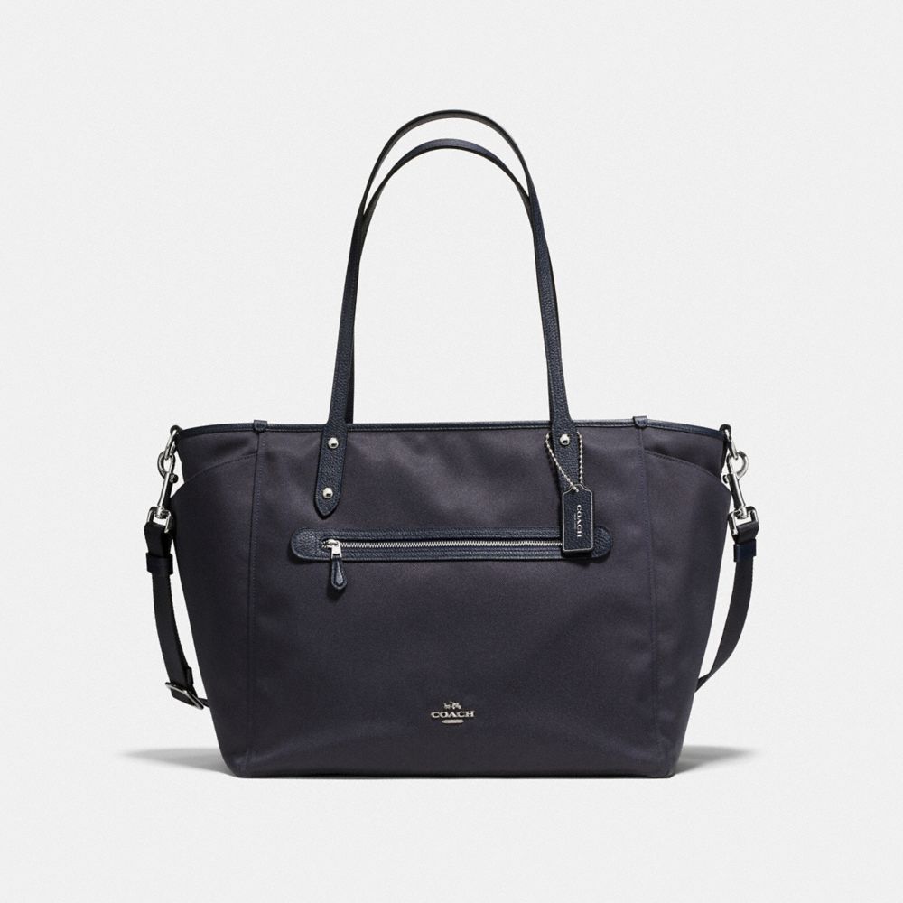 COACH BABY TOTE - SV/NAVY - F57216