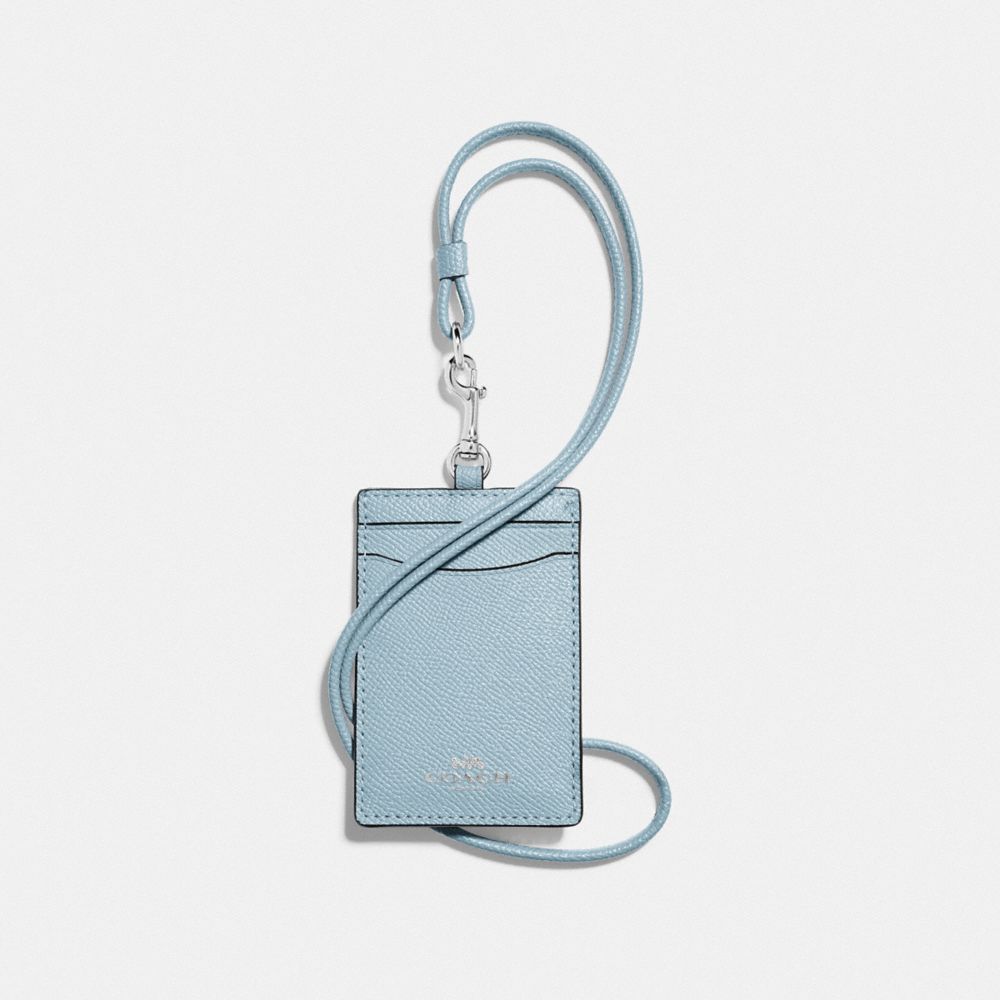 COACH F57311 - ID LANYARD SV/PALE BLUE