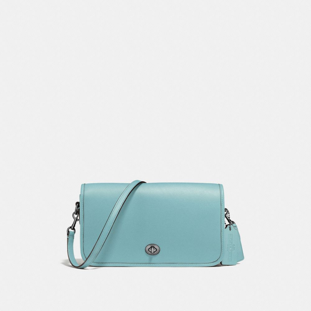 COACH RILEY CROSSBODY - Cloud/DARK GUNMETAL - f57325