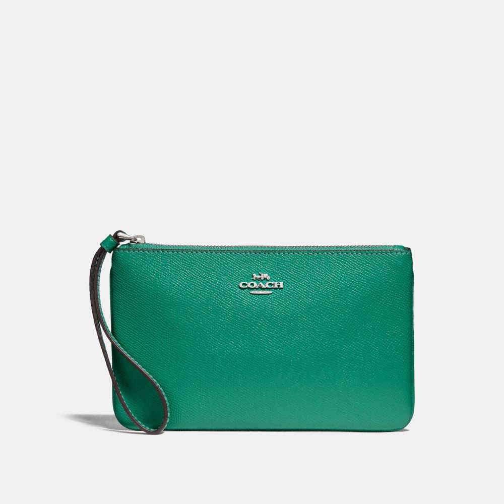 LARGE WRISTLET - F57465 - GREEN/SILVER