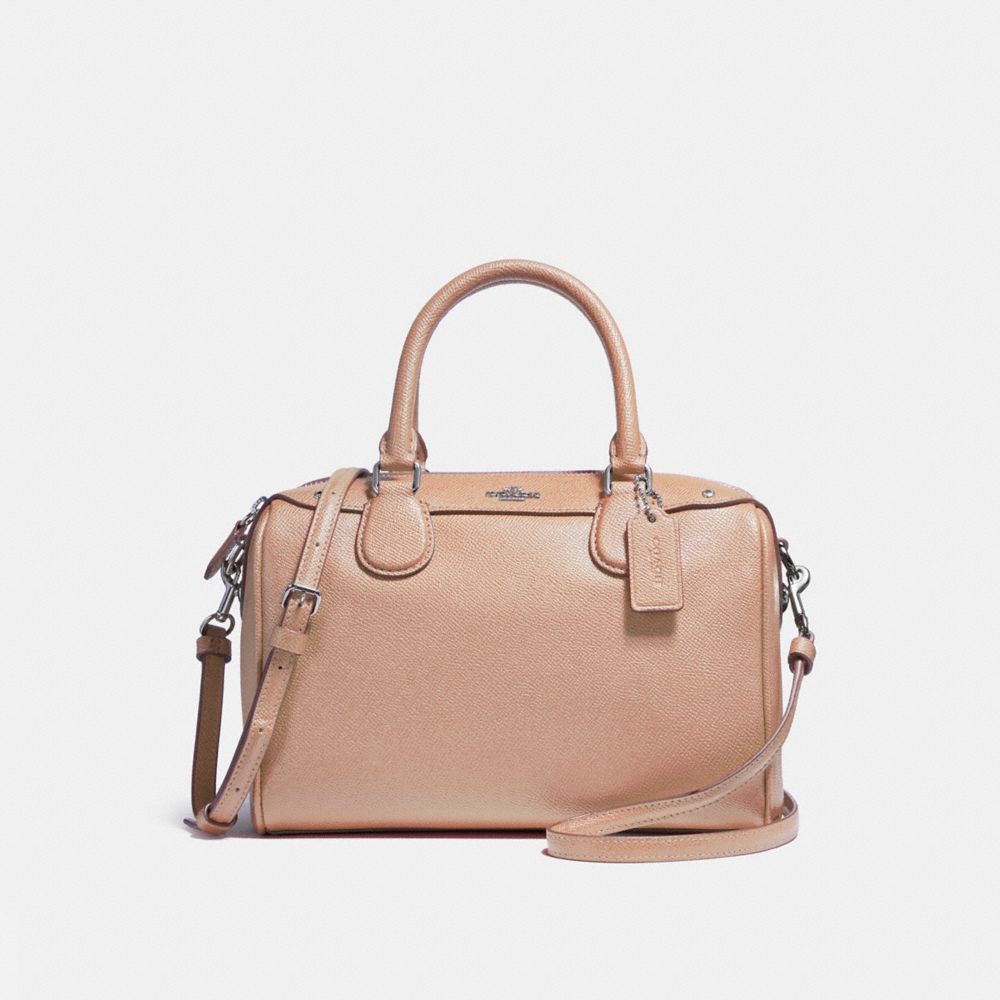 MINI BENNETT SATCHEL - COACH f57521 - LIGHT GOLD/NUDE PINK