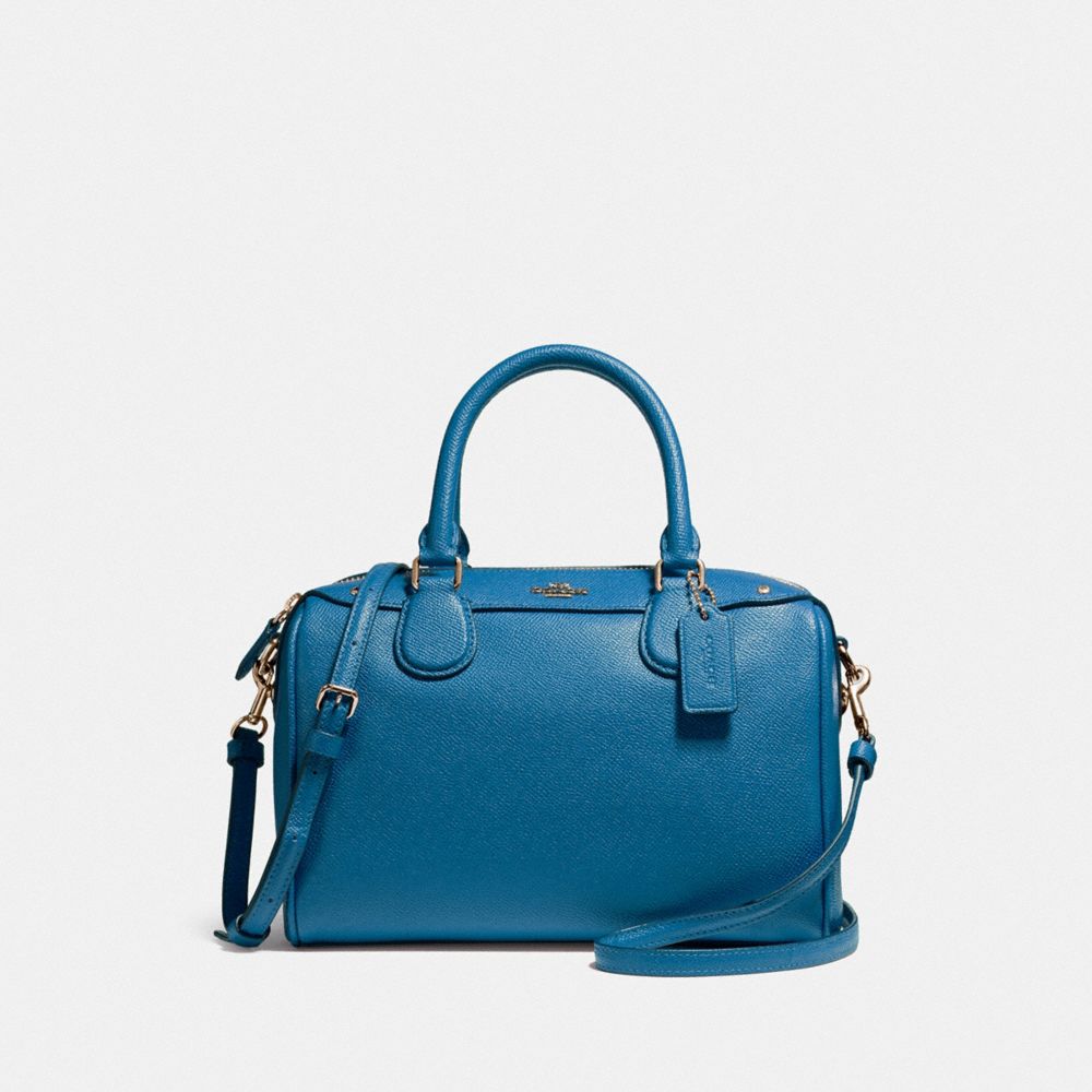 COACH F57521 MINI BENNETT SATCHEL INK BLUE/GOLD